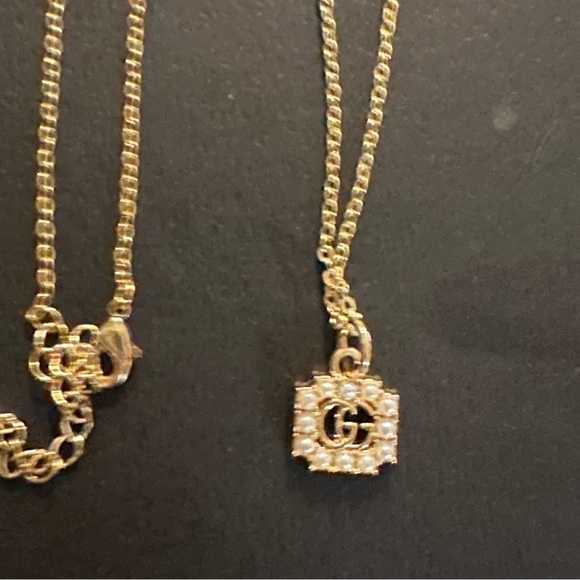 GUCCI charm/ pendant MINI VERSION GOLD PEARLS 12 MM - Picture 9 of 11